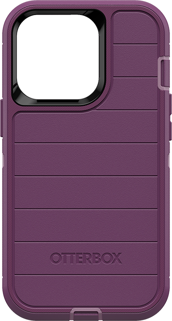 OtterBox Defender Pro Series Case and Holster - iPhone 13 Pro - Happy Purple